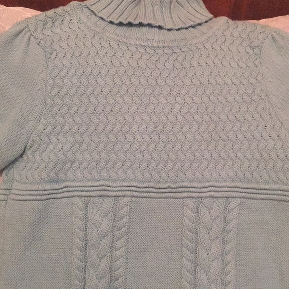 Girls short sleeve sweater turtleneck - Picture 2 of 6